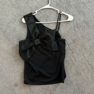 J crew bow tank top